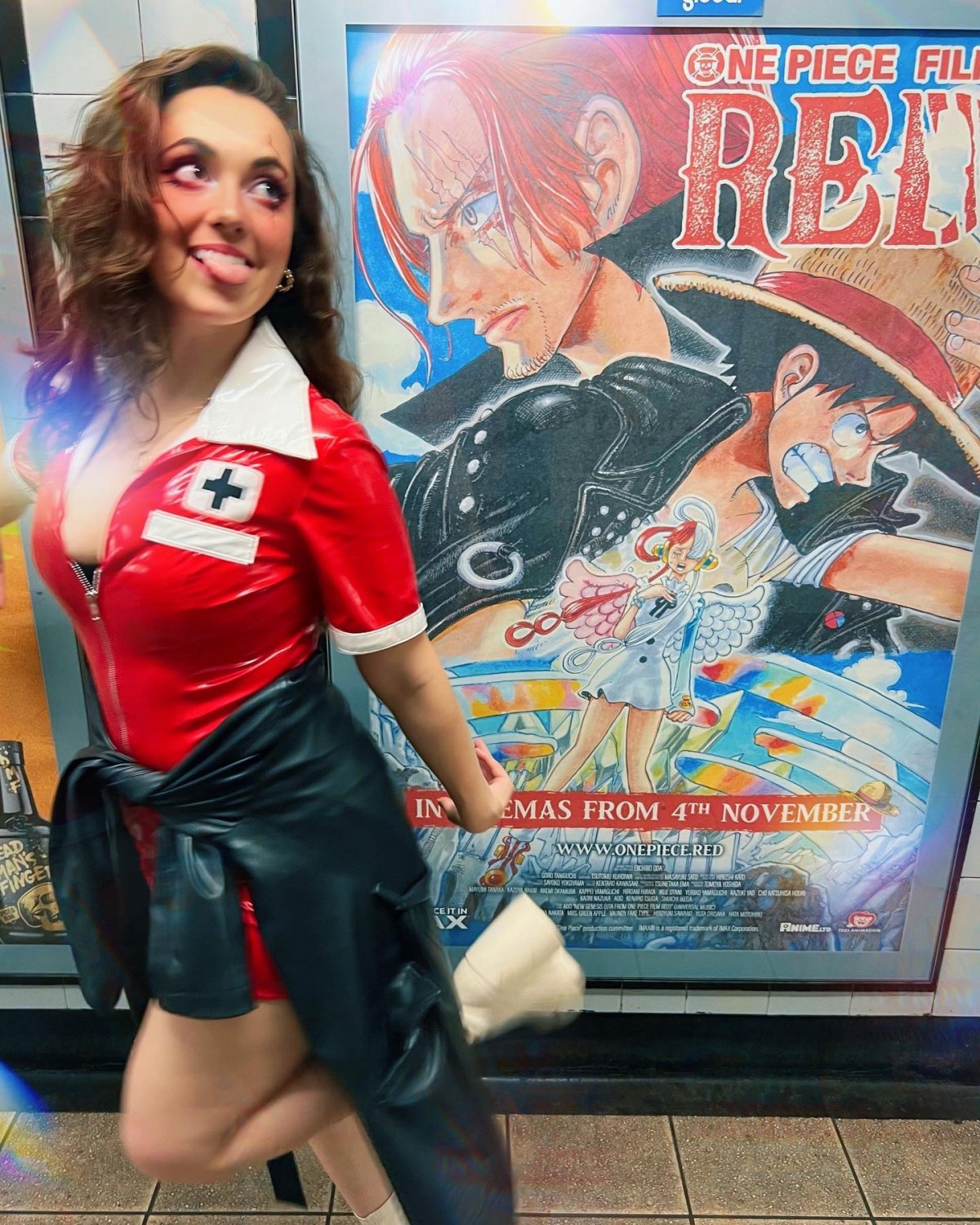 Sexy babe in PVC Nurse costume #0WduBc8w